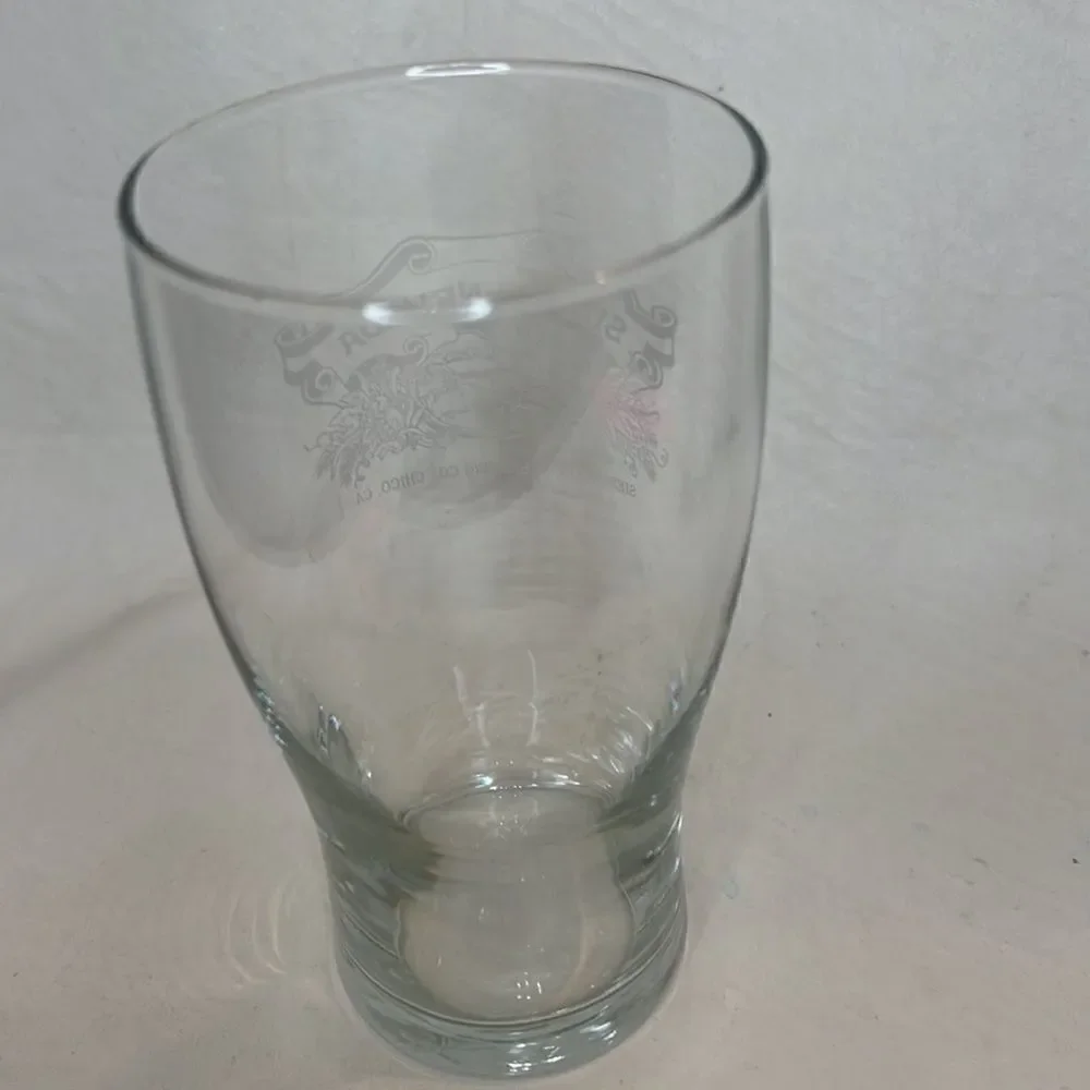 Sierra Nevada Beer Glass 16 Oz 5 3/4 In Tall 3 In Round Brewing Chico California